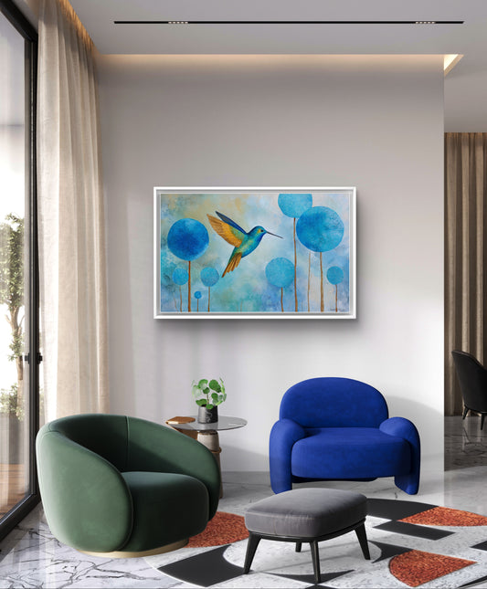 Flying bird Abstract