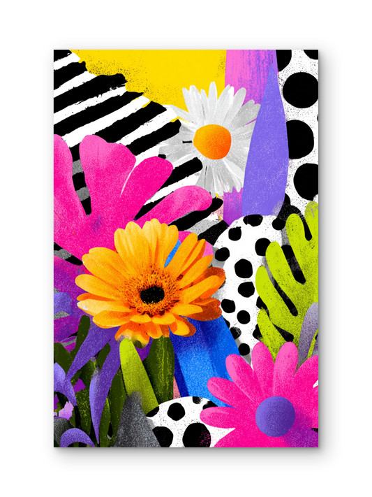 Flowers on shades