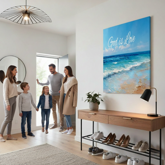 God Is Love – 3D Textured