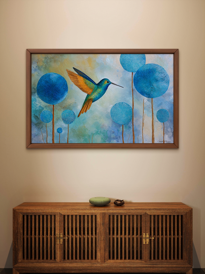 Flying bird Abstract