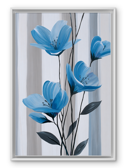 blue flowers