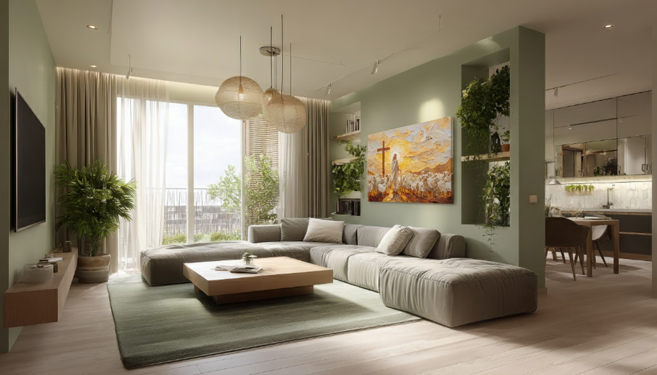 Good shephered-3D texture-Handmade finishing -CA-12