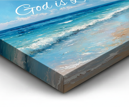 God is love-3D texture-Handmade finishing -CA-10