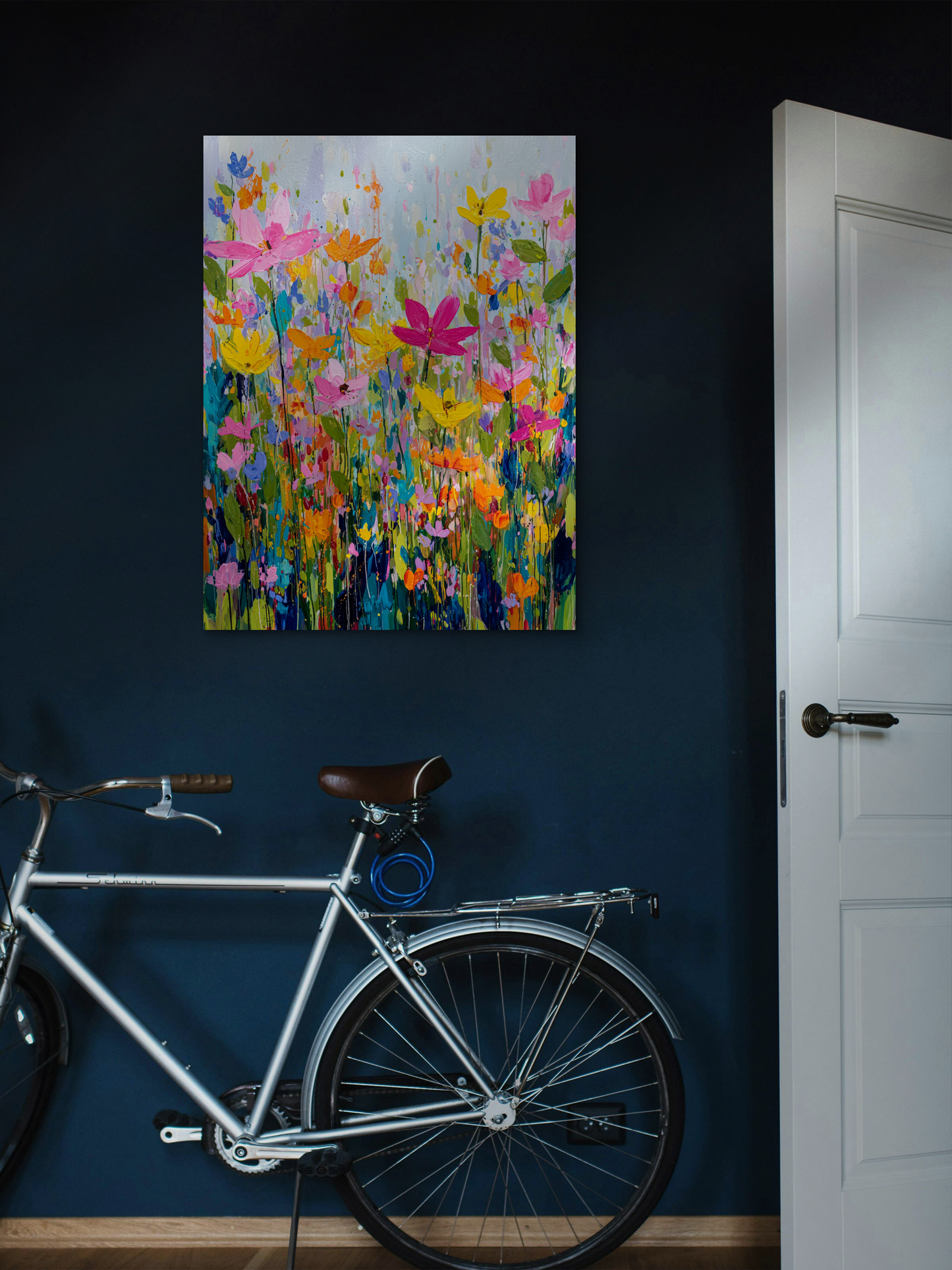 vibrant flowers