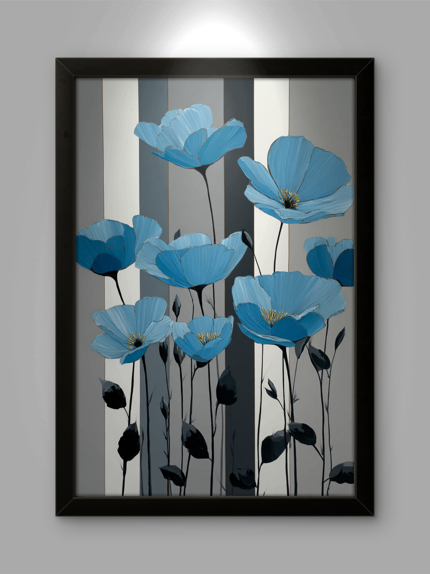 blue flowers