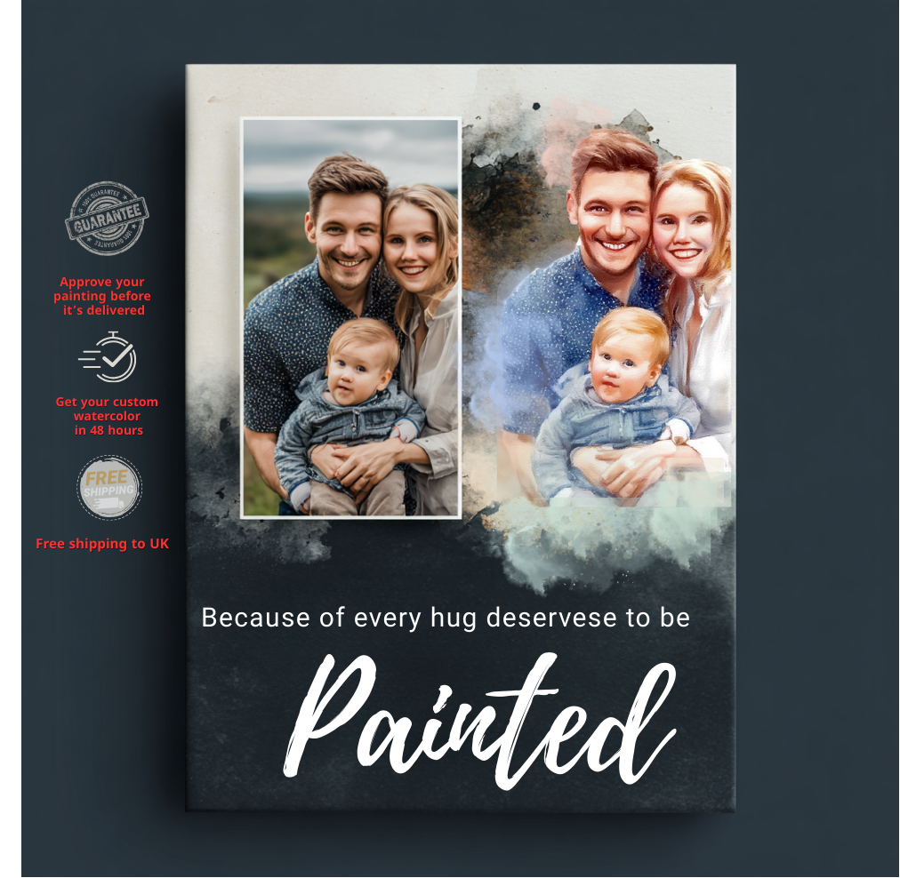 Watercolor Painting From Photo