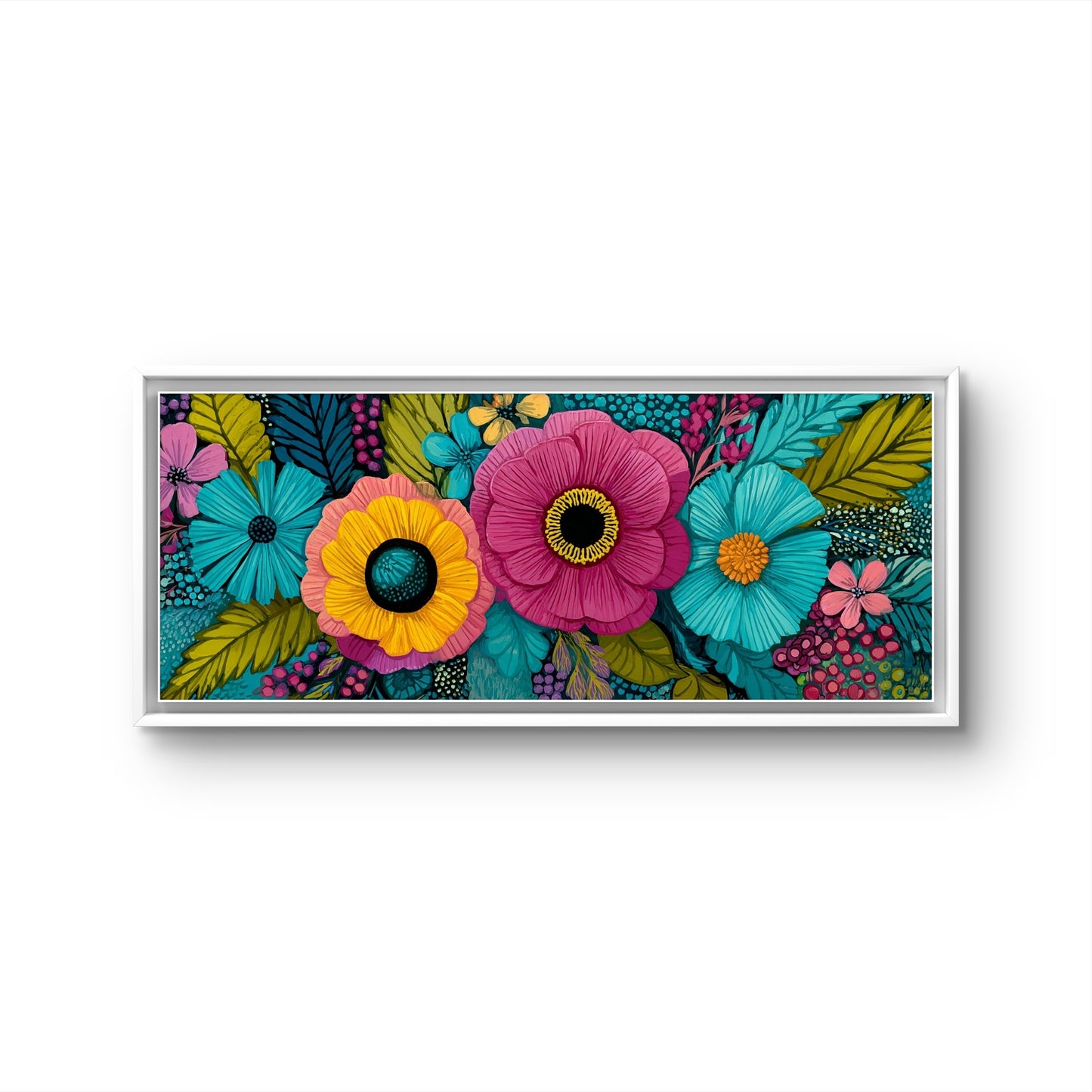 colorful flowers