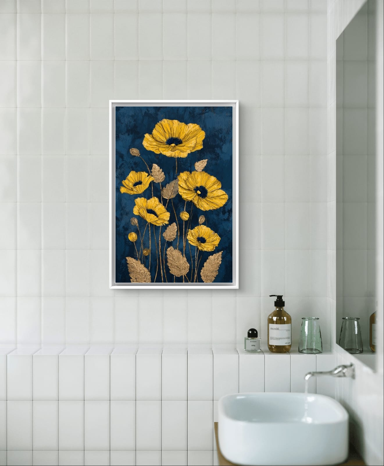 Golden flowers