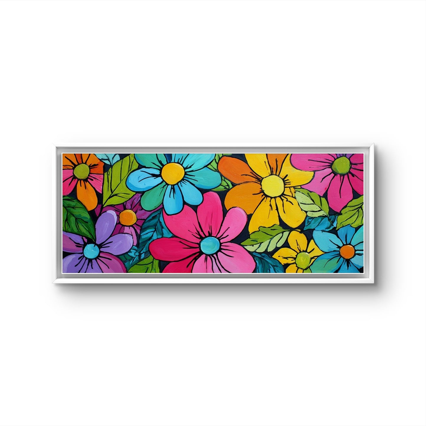 colorful flowers