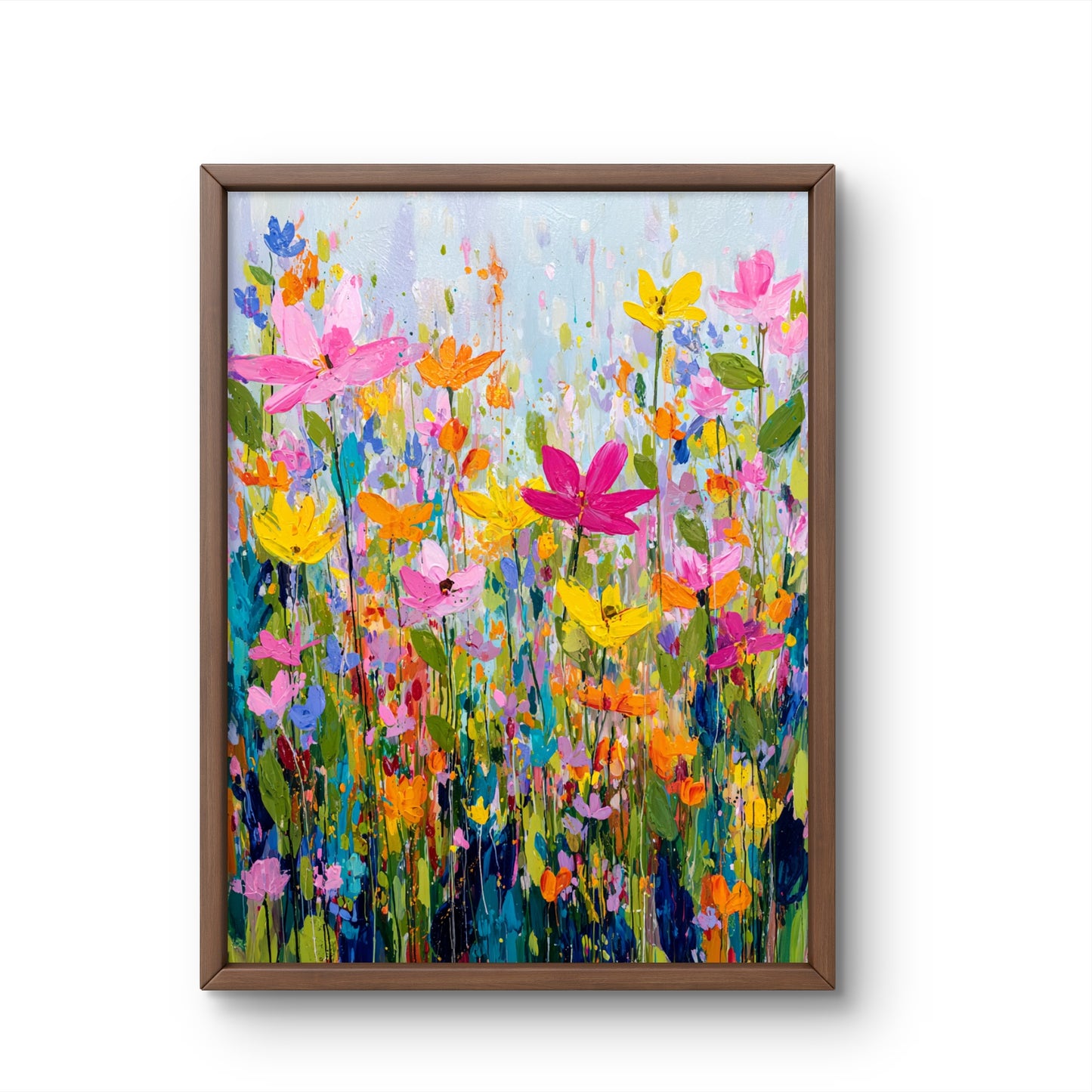 vibrant flowers