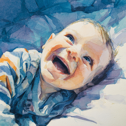 Christmas Gift for your loved ones-hand painted portrait from their photo