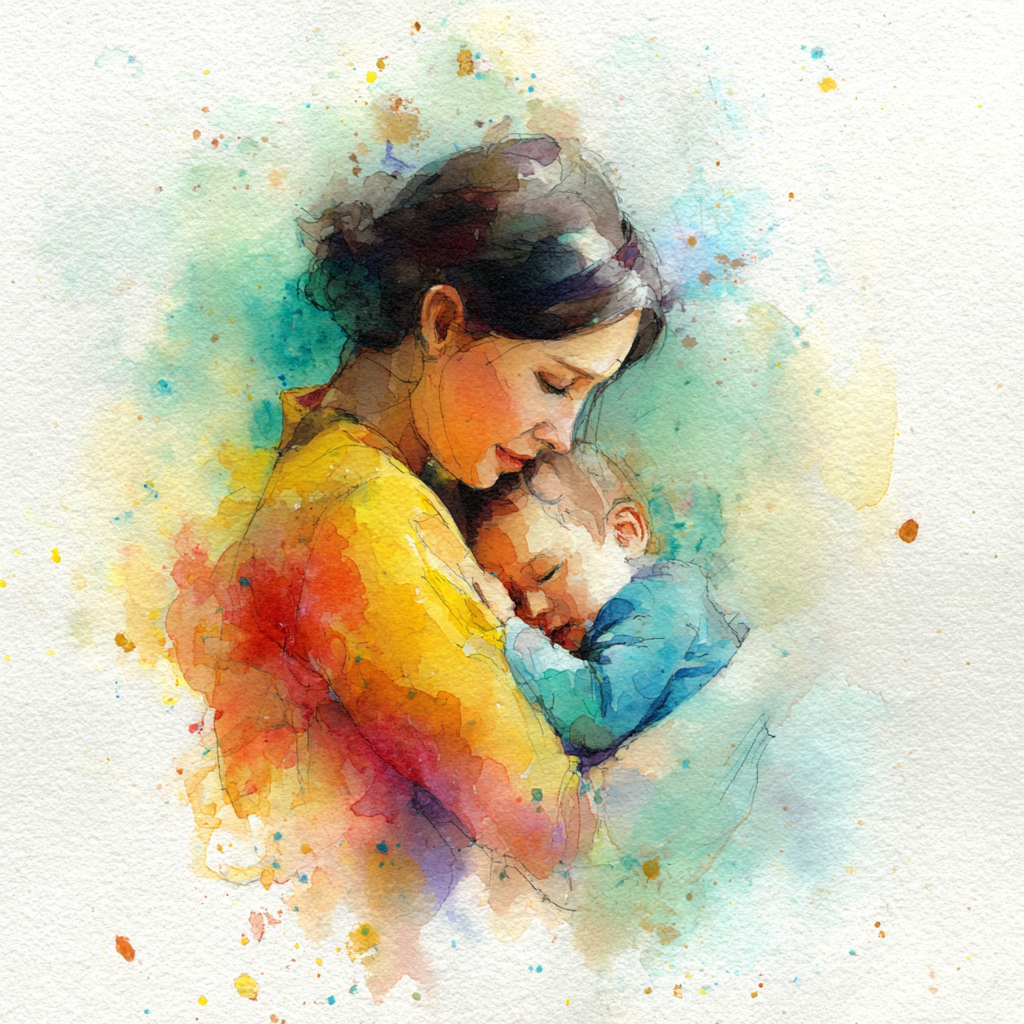 Watercolor Painting From Photo