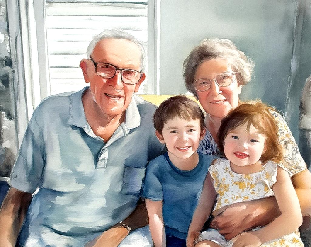 Watercolor Painting From Photo