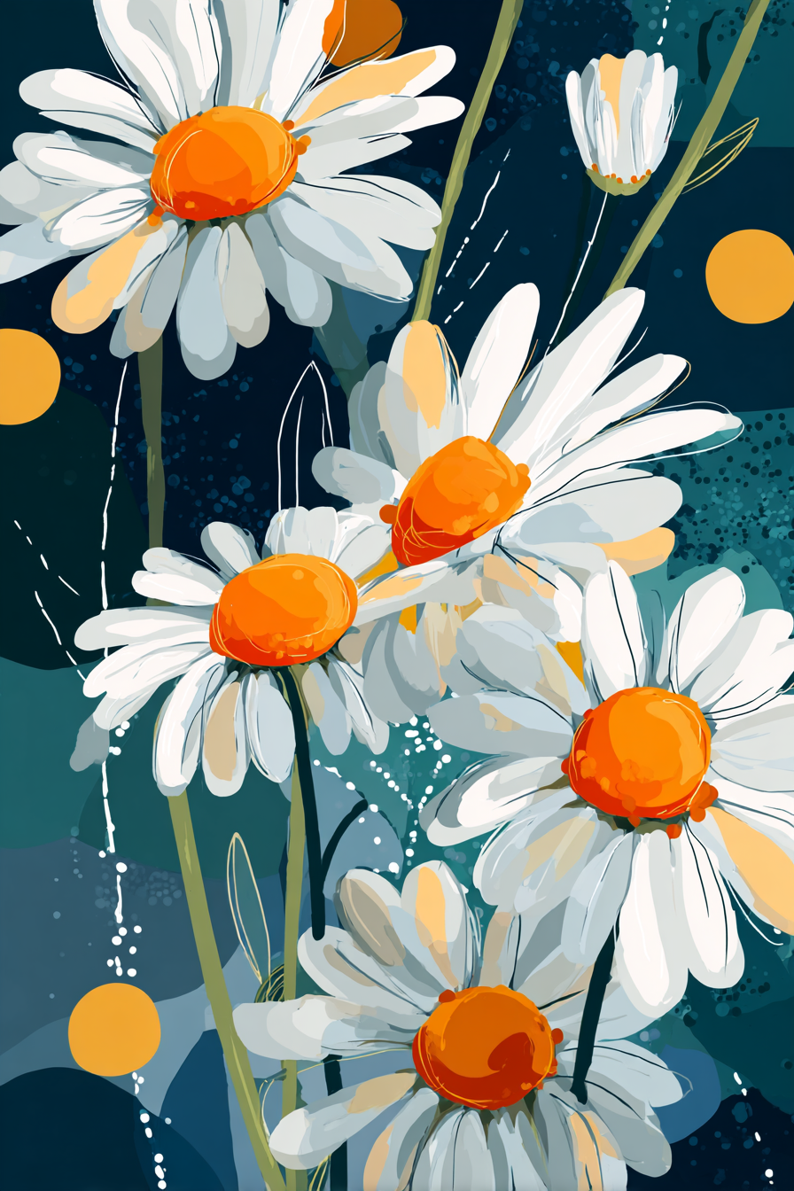 Flowers on Canvas